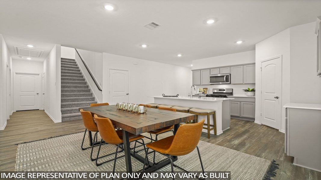 Furnished interior view inside a new home in Grand Pines, Magnolia (Image 11).