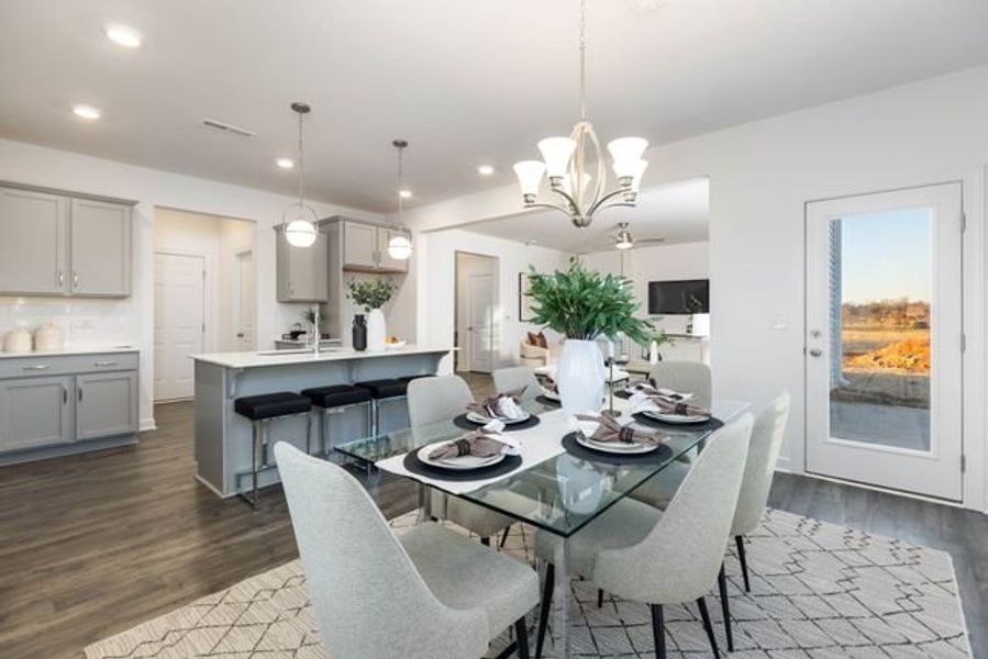 Representative furnished interior of a home built from the Calhoun by True Homes in Edgewater - The Greens, Lancaster (Image 12). Representative furnished interior of a home built from the Calhoun by True Homes in Edgewater - The Greens, Lancaster (Image 12).