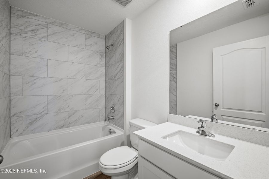 Furnished interior view inside a new home in Westport Landing, Jacksonville (Image 12).