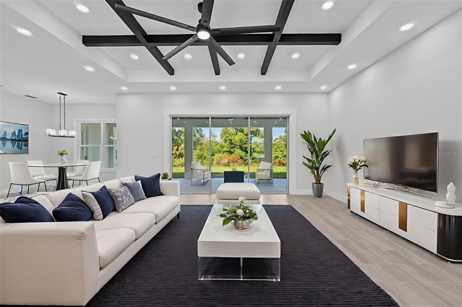 Furnished interior view inside a new home in , Winter Haven (Image 7).