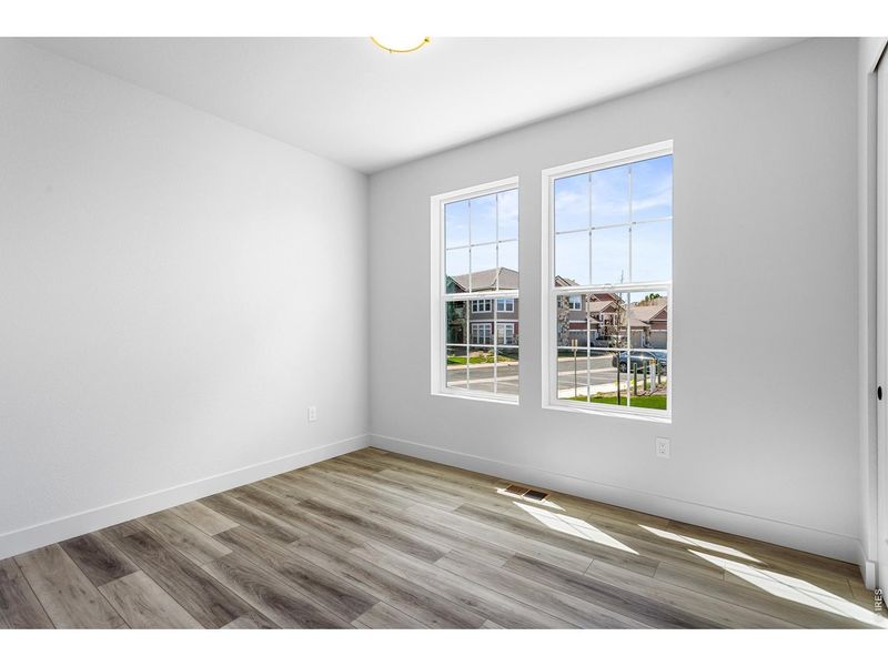 Spacious, unfurnished interior of a new home in , Broomfield (Image 24). Spacious, unfurnished interior of a new home in , Broomfield (Image 24).