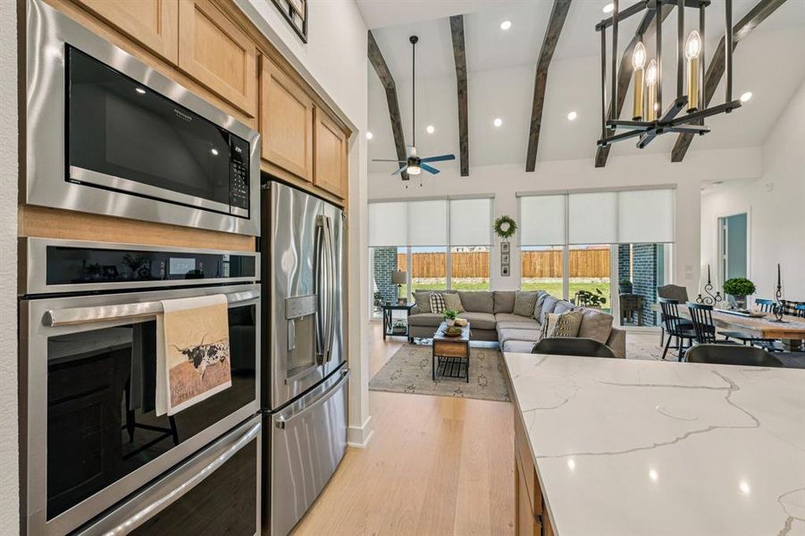Furnished interior view inside a new home in Ridge Crossing, Waxahachie (Image 36).