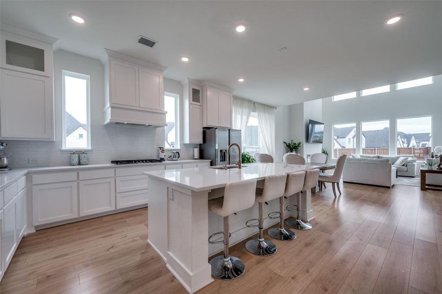 Furnished interior view inside a new home in , Prosper (Image 24).
