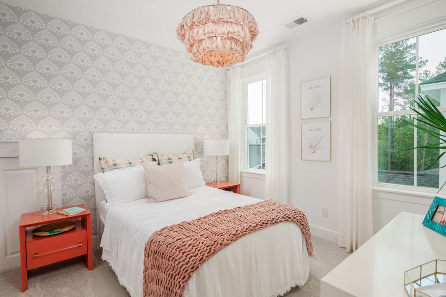 Furnished interior view inside a new home in Heron's Walk at Summers Corner: Row Collection, Summerville (Image 8).