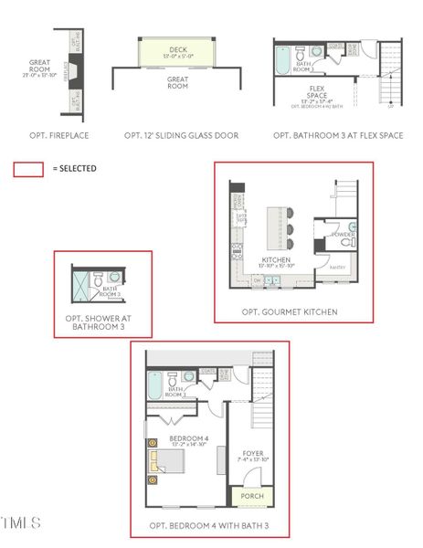 Twinleaf Townes - Plan 3 - Ryder - 2321_