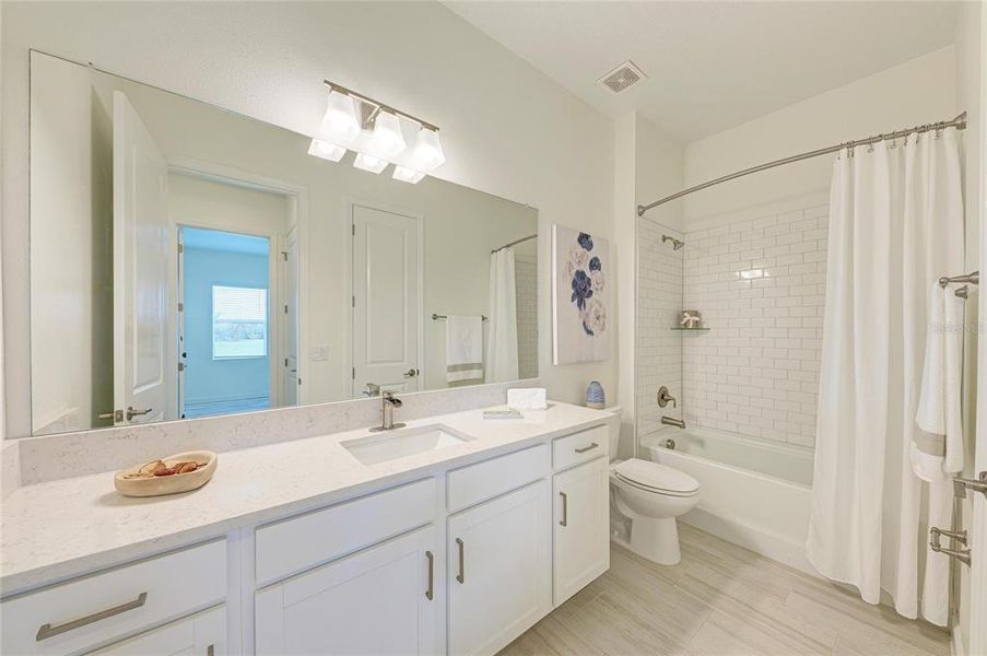 Furnished interior view inside a new home in , Parrish (Image 44).