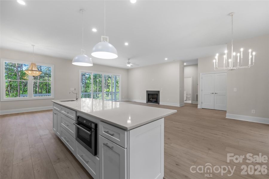 Furnished interior view inside a new home in , Statesville (Image 10).