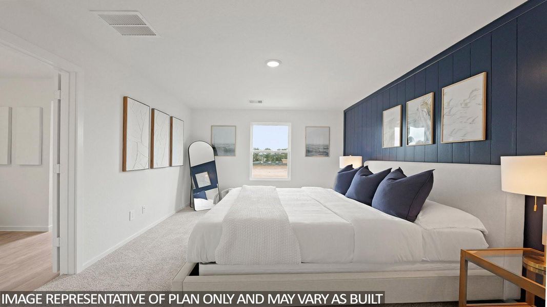 Furnished interior view inside a new home in Presswoods, Splendora (Image 13).