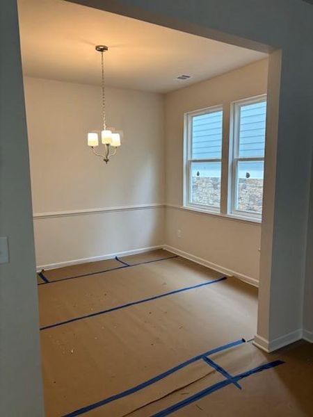 Spacious, unfurnished interior of a new home in Castleberry Pointe, Dawsonville (Image 3). Spacious, unfurnished interior of a new home in Castleberry Pointe, Dawsonville (Image 3).
