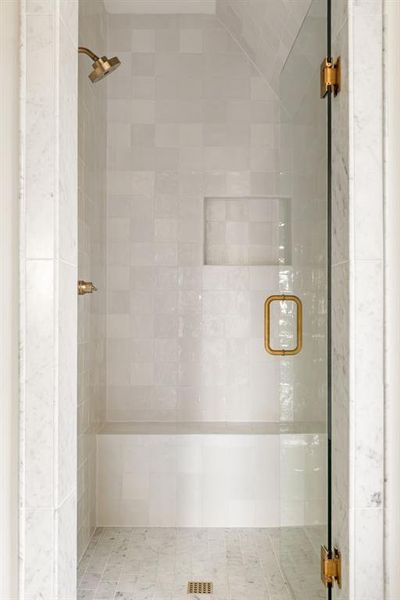 Close-up of interior finishes inside a home in , Dallas (Image 20).