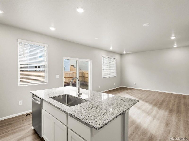 Furnished interior view inside a new home in Lake Bluff, Greeley (Image 10).