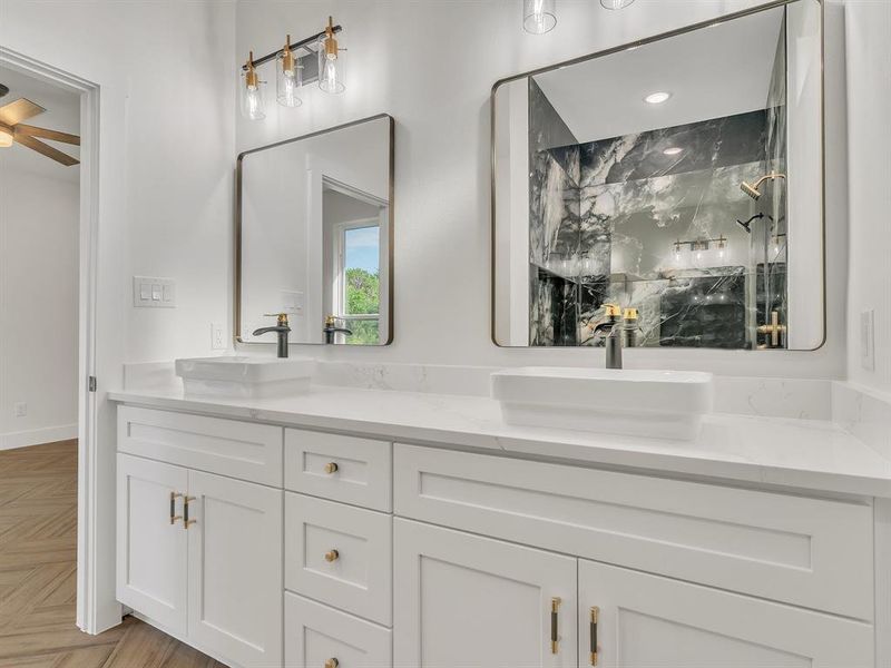 Furnished interior view inside a new home in , Granbury (Image 15). Furnished interior view inside a new home in , Granbury (Image 15).