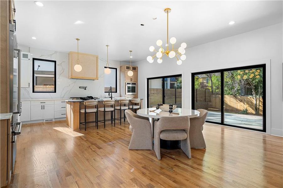 Furnished interior view inside a new home in , Atlanta (Image 41).