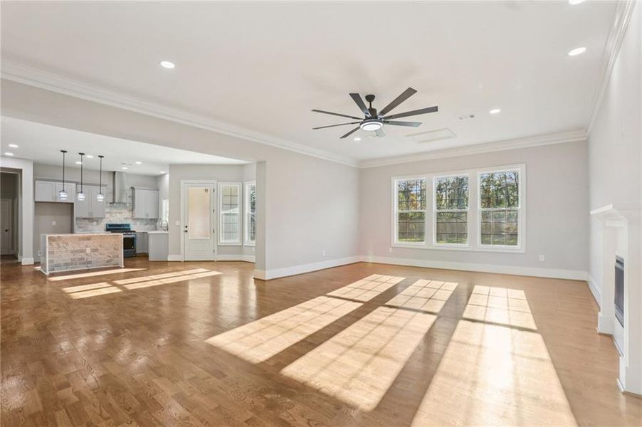 Spacious, unfurnished interior of a new home in , Lilburn (Image 25).