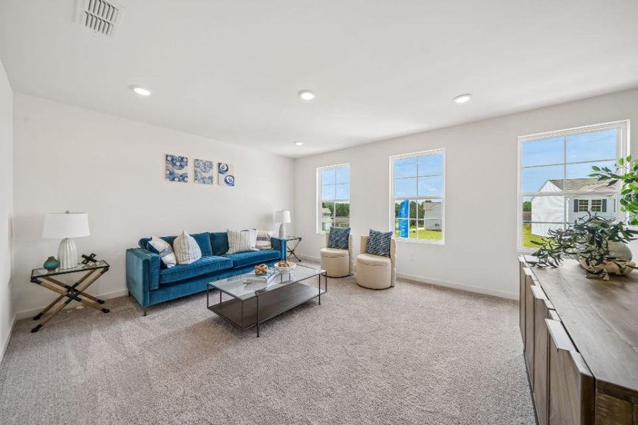 Furnished interior view inside a new home in Shallow Creek, Hogansville (Image 11). Furnished interior view inside a new home in Shallow Creek, Hogansville (Image 11).