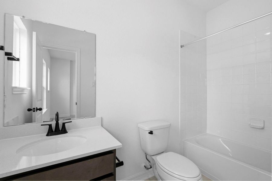 Furnished interior view inside a new home in Austin Point, Richmond (Image 13).