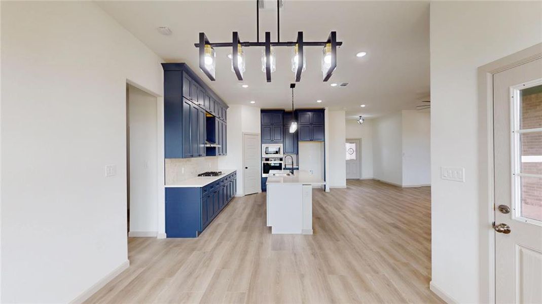 Spacious, unfurnished interior of a new home in , Point (Image 22).