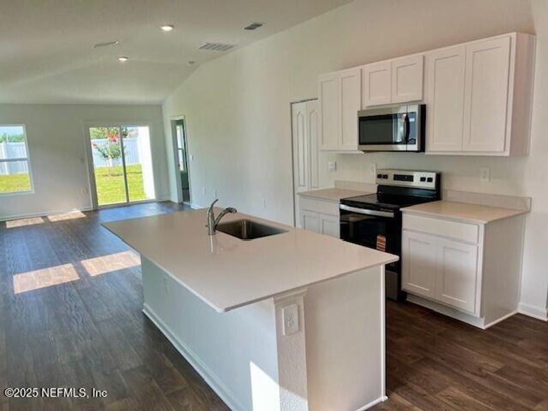 Furnished interior view inside a new home in Rookery, Green Cove Springs (Image 6).
