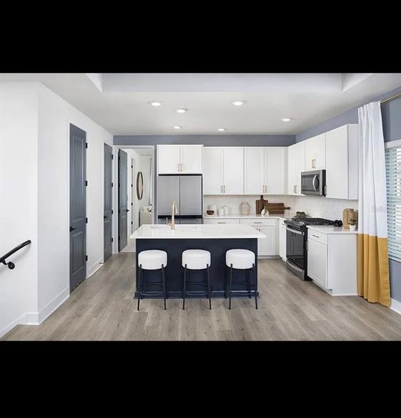 Furnished interior view inside a new home in Westshore Crossing, Tampa (Image 4).