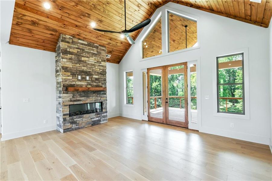 Furnished interior view inside a new home in , Blairsville (Image 15). Furnished interior view inside a new home in , Blairsville (Image 15).