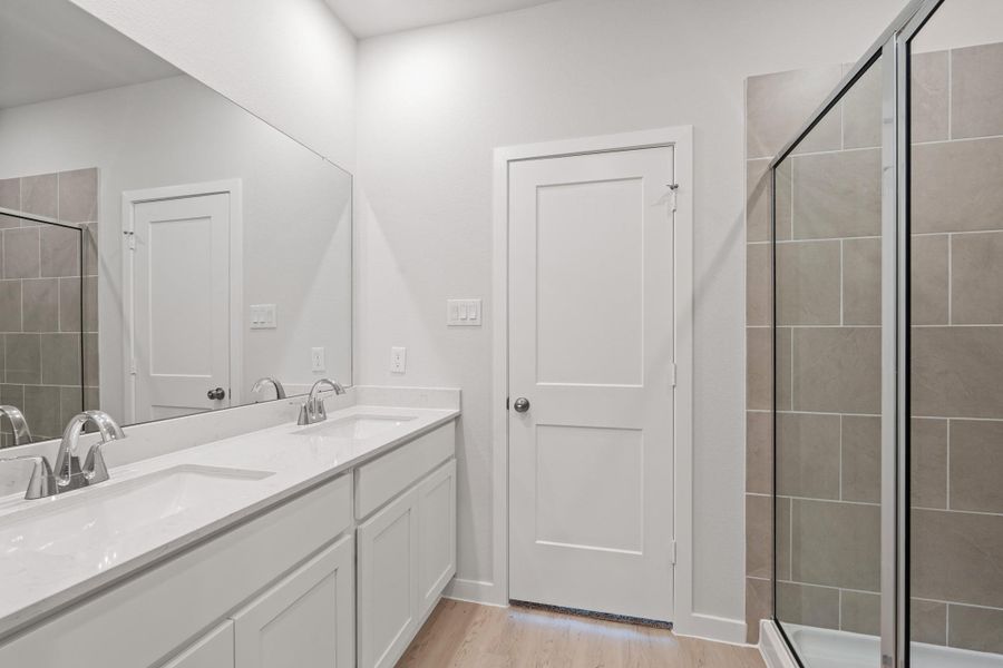 Furnished interior view inside a new home in Laurel Farms, Brookshire (Image 7). Furnished interior view inside a new home in Laurel Farms, Brookshire (Image 7).