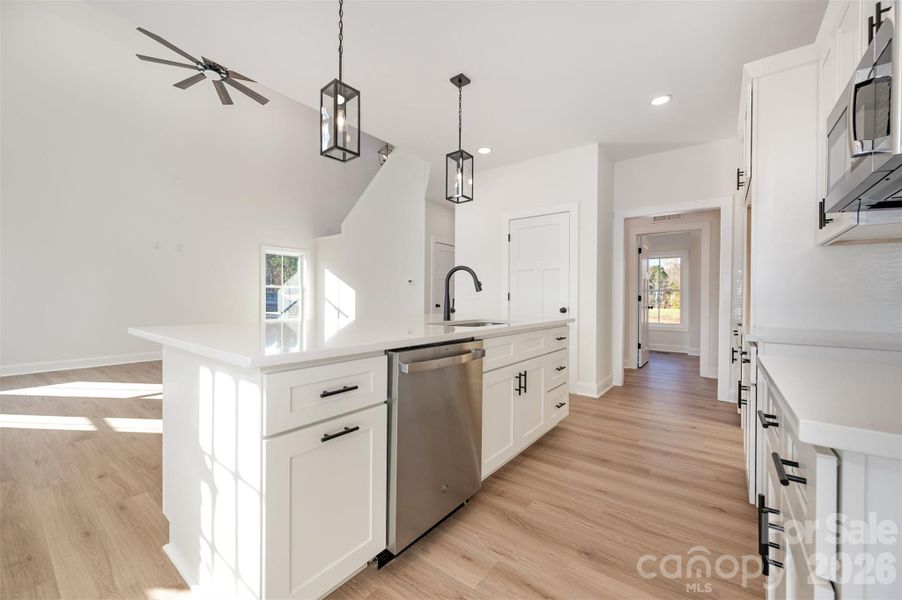 Furnished interior view inside a new home in , China Grove (Image 6).
