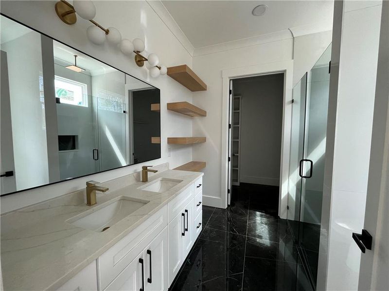 Furnished interior view inside a new home in , Grayson (Image 11).