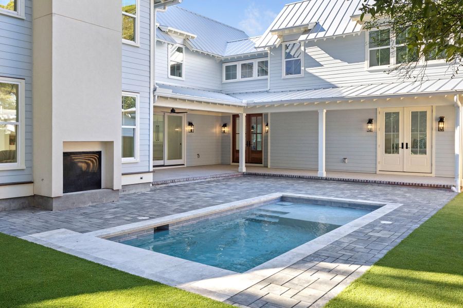 Exterior details and patio area of a home in , Mount Pleasant (Image 36). Exterior details and patio area of a home in , Mount Pleasant (Image 36).