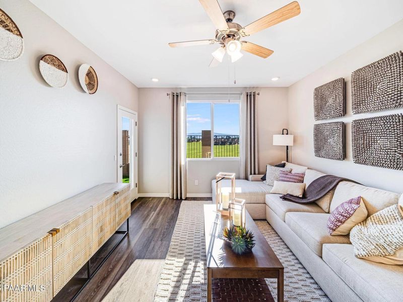 Furnished interior view inside a new home in South Ranch Southern Collection, Prescott (Image 14).