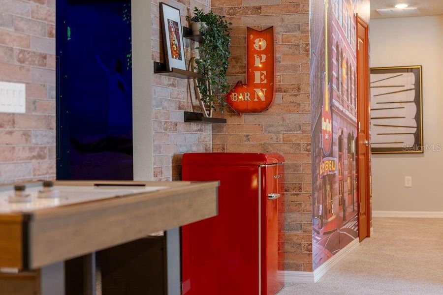 Furnished interior view inside a new home in , Clermont (Image 66).