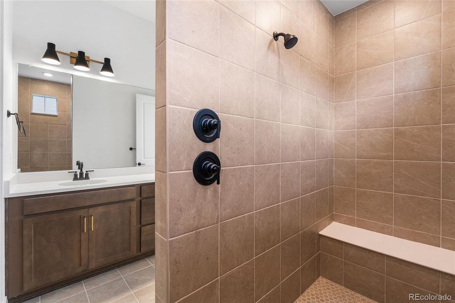 Furnished interior view inside a new home in Hilltop at Inspiration, Aurora (Image 3).