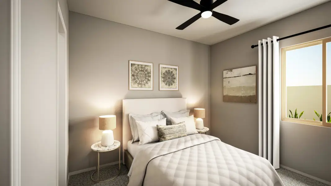 Furnished interior view inside a new home in Whispering Hills, Laveen (Image 17).