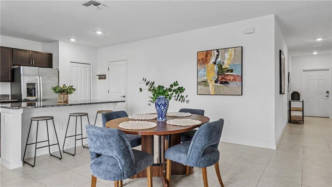 Furnished interior view inside a new home in Wind Meadows South, Bartow (Image 14).