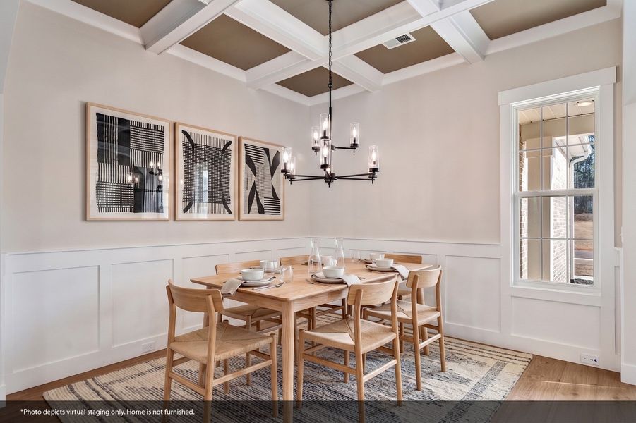 Furnished interior view inside a new home in Walnut Grove, Easley (Image 10).