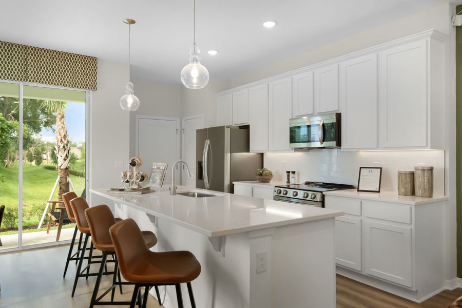 42" Cabinets and Stainless Steel Appliances