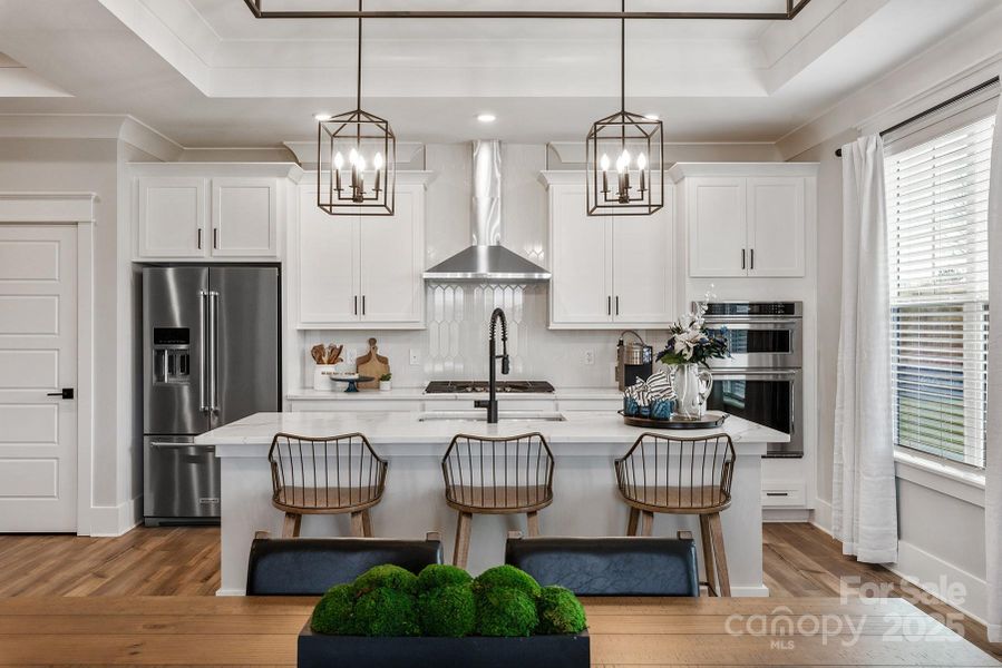 Furnished interior in a model home at Stoneridge Hills in Rock Hill (Image 6).