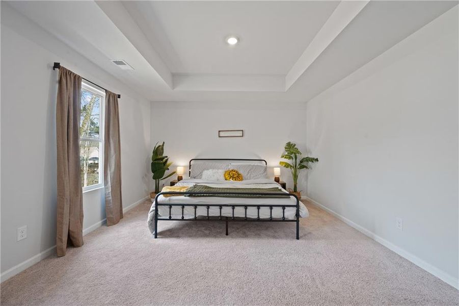 Furnished interior view inside a new home in Stephen's Landing, Loganville (Image 20). Furnished interior view inside a new home in Stephen's Landing, Loganville (Image 20).