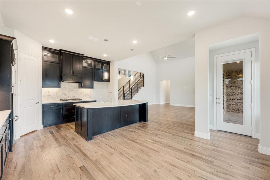 Furnished interior view inside a new home in Mockingbird Heights Classic 60, Midlothian (Image 9).