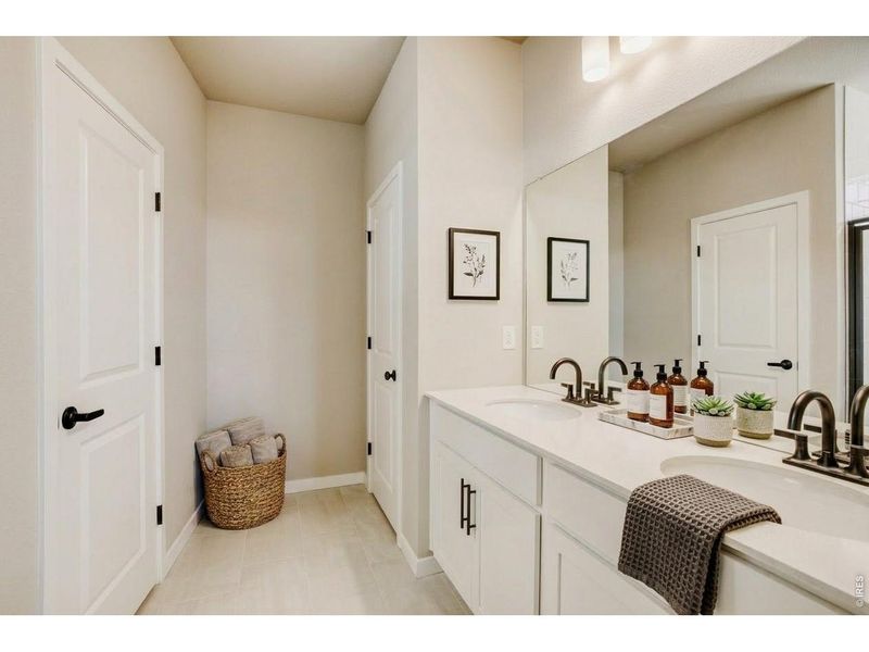 Furnished interior view inside a new home in Farmstead, Berthoud (Image 9). Furnished interior view inside a new home in Farmstead, Berthoud (Image 9).