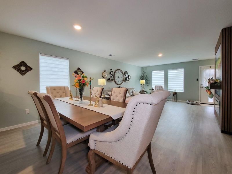 Furnished interior view inside a new home in Tavola, New Caney (Image 12).