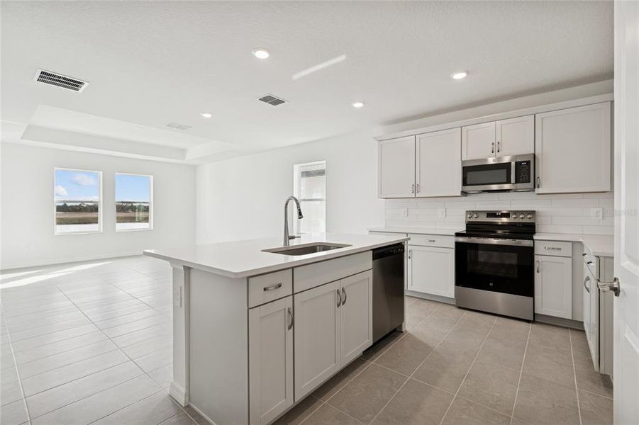 Furnished interior view inside a new home in Southpointe, Palmetto (Image 6).
