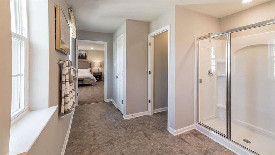 Furnished interior view inside a new home in Jackson Landing, Jefferson (Image 24).