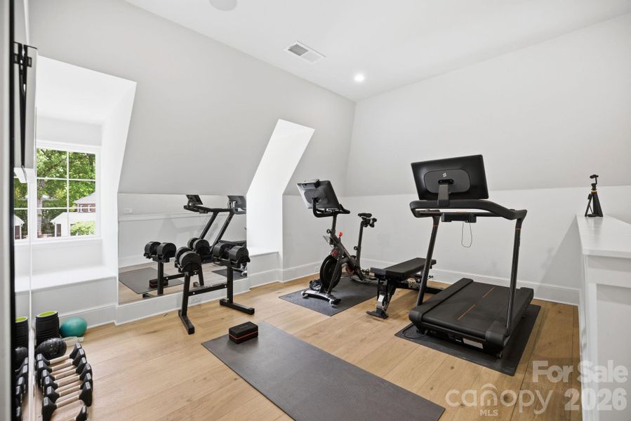 Furnished interior view inside a new home in , Charlotte (Image 15).