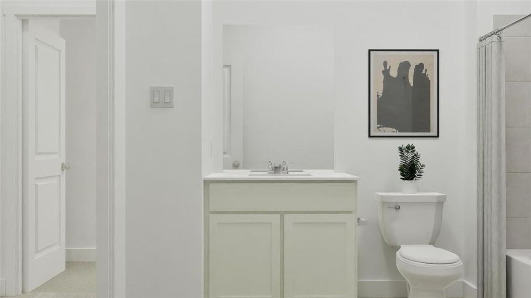 Furnished interior view inside a new home in , Pilot Point (Image 18).