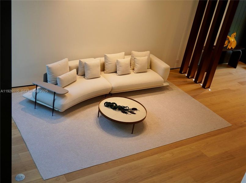 Furnished interior view inside a new home in , Miami (Image 6). Furnished interior view inside a new home in , Miami (Image 6).