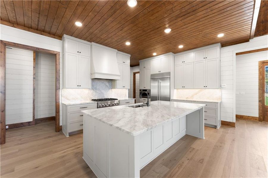 Furnished interior view inside a new home in , Dahlonega (Image 21).