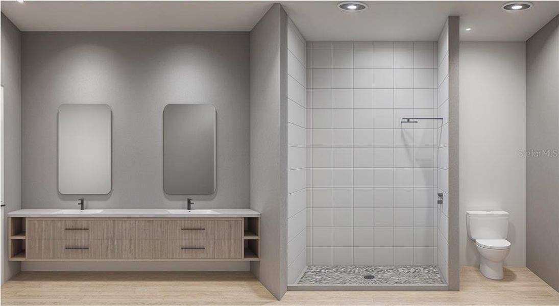 Furnished interior view inside a new home in , Dunnellon (Image 6).