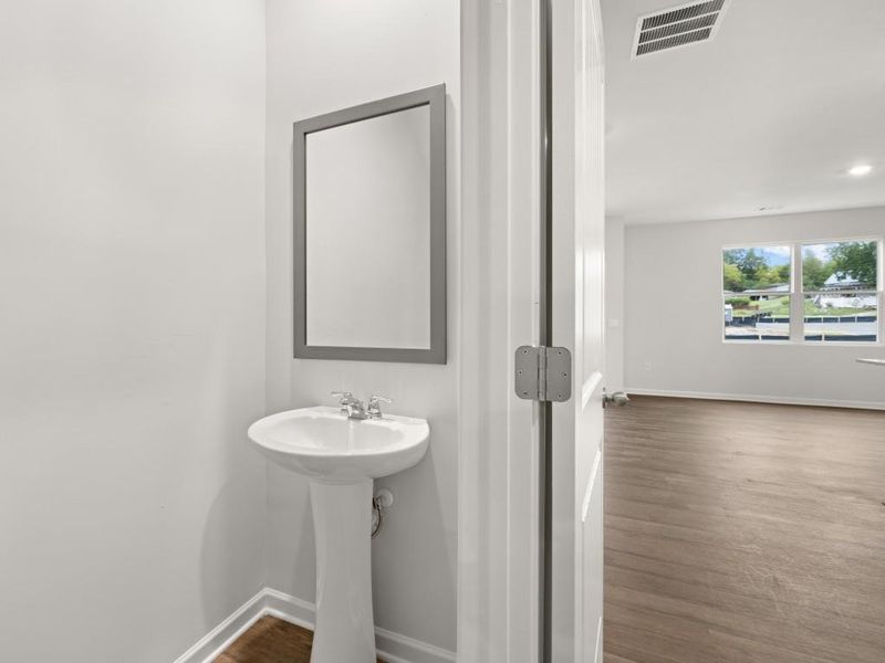 Furnished interior view inside a new home in Woodbury Park, Atlanta (Image 7). Furnished interior view inside a new home in Woodbury Park, Atlanta (Image 7).