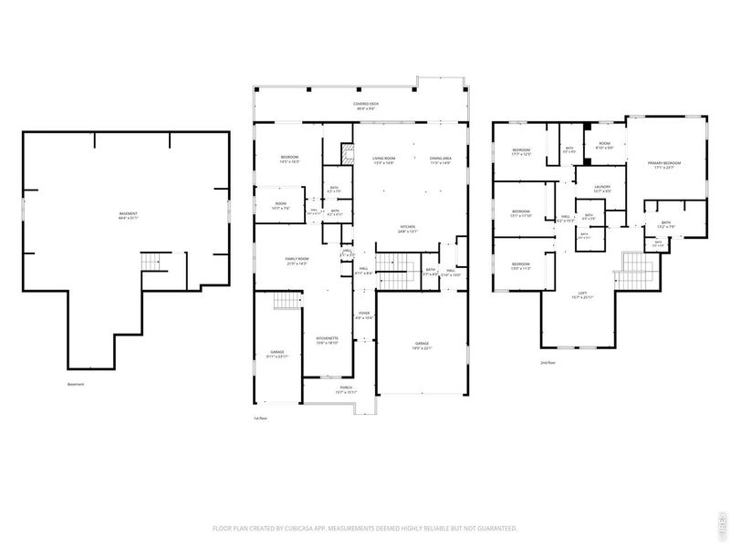 2D floor plan layout of this home in Sunset Village, Erie, CO (Image 5).