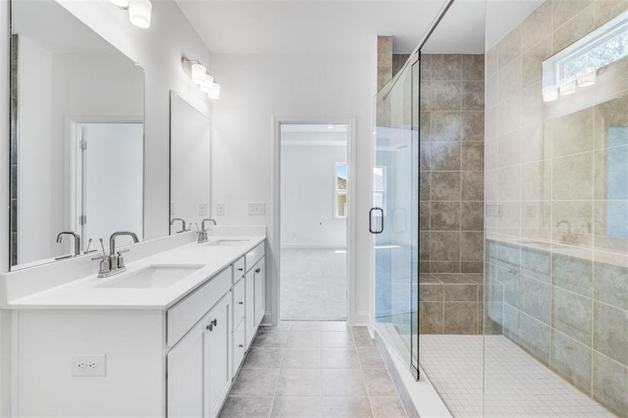 Furnished interior view inside a new home in Oakmead, Buford (Image 11).